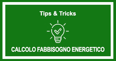 Calcolo fabbisogno energetico